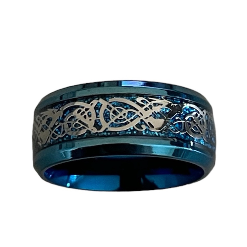 Men’s Blue Dragon Ring